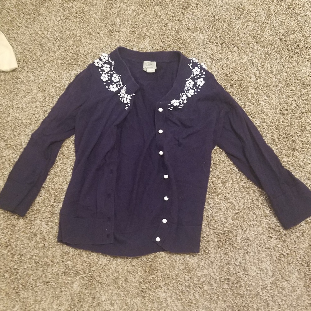 Navy Blue Kate Spade Cardigan